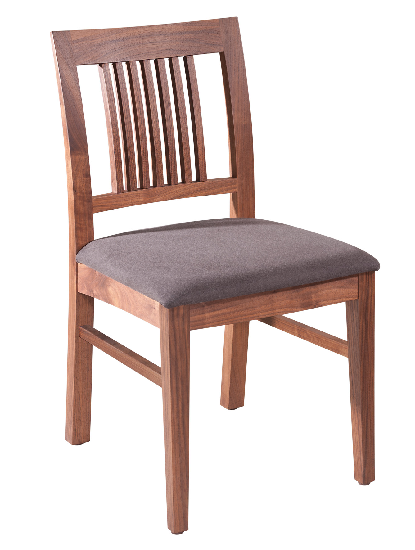 CARESSE Stuhl mit Polstersitz und Sprossenrücken